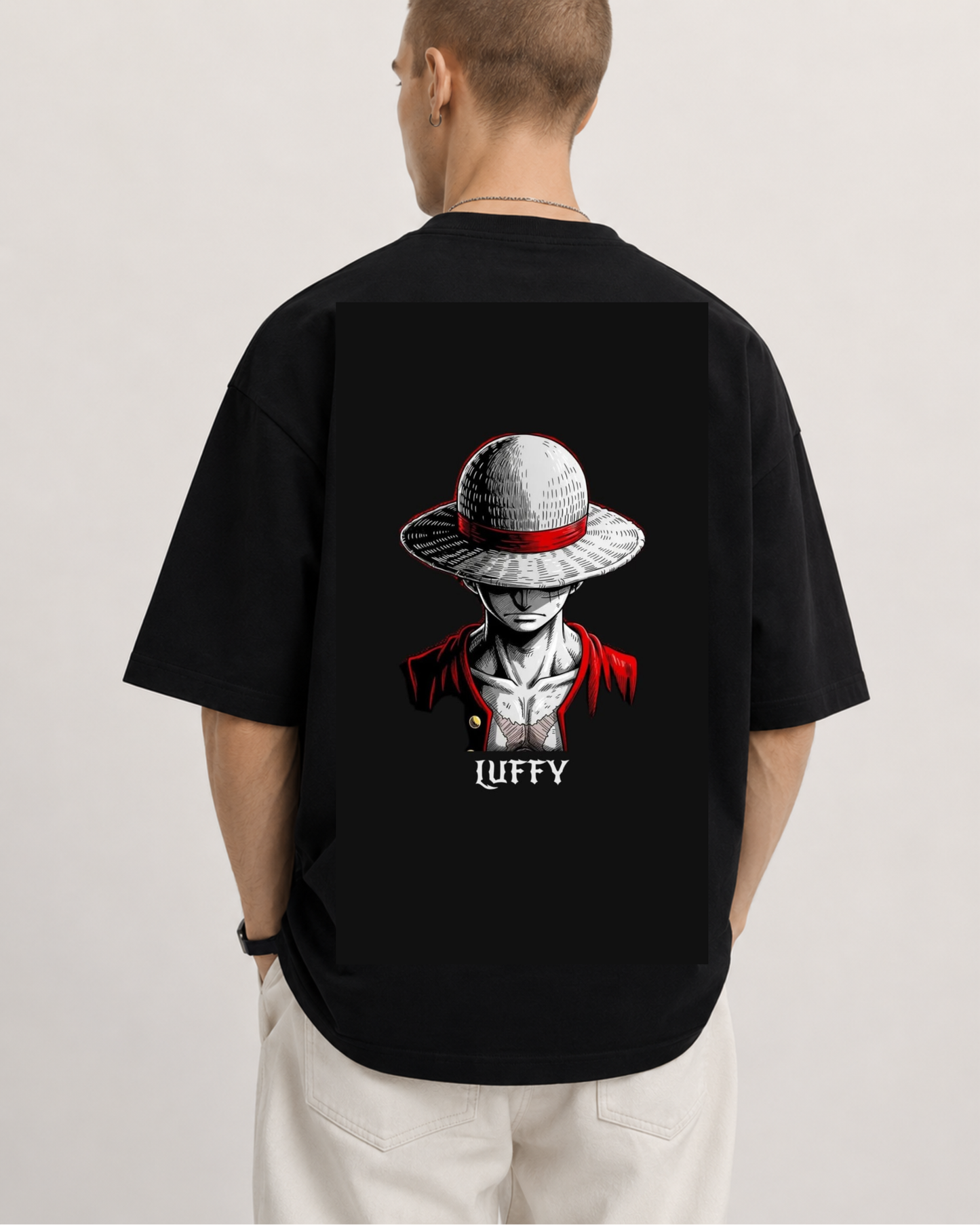 Unisex Oversized Standard T-Shirt , luffy oversized t-shirt