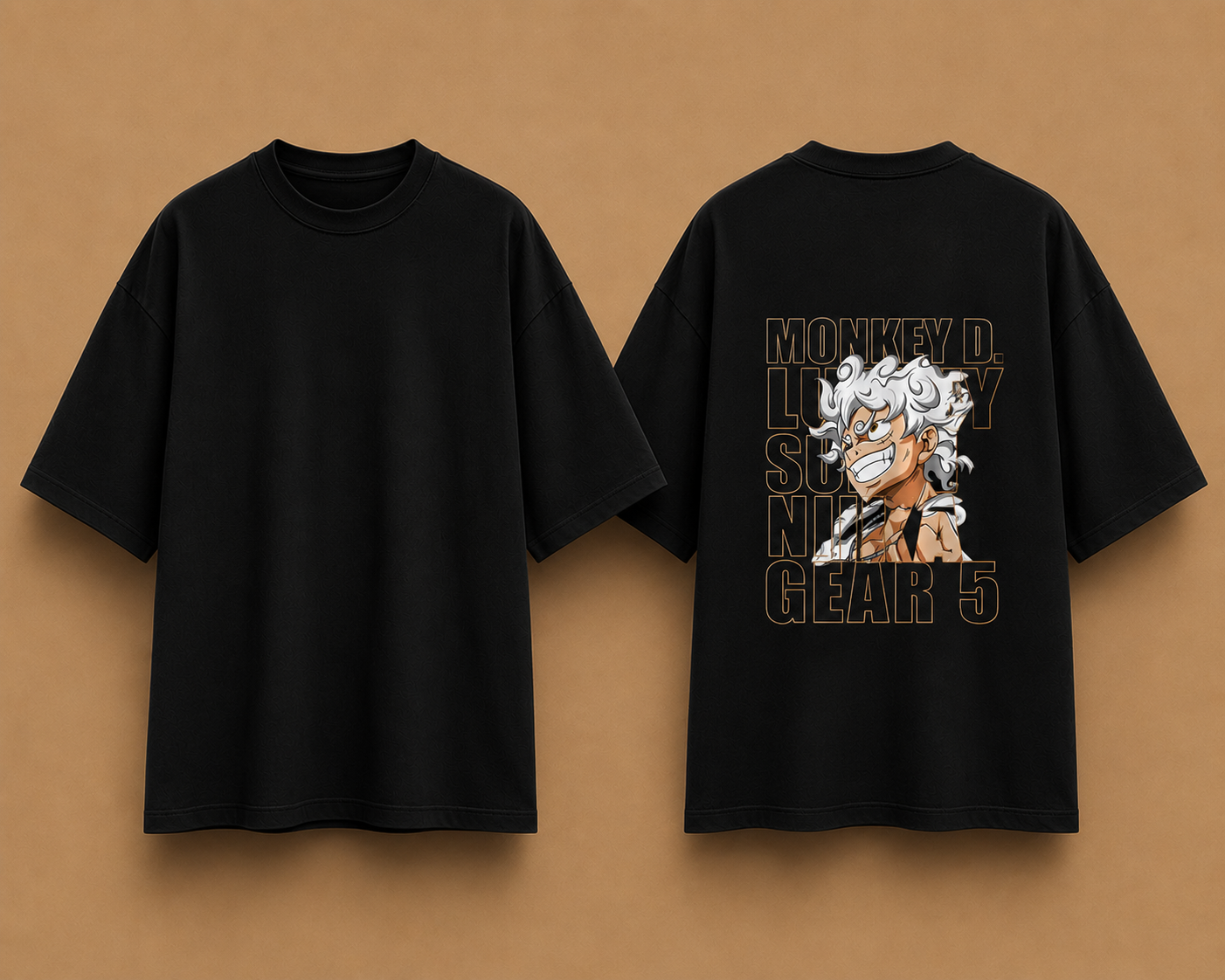 Unisex Oversized Standard T-Shirt, luffy oversized t-shirts